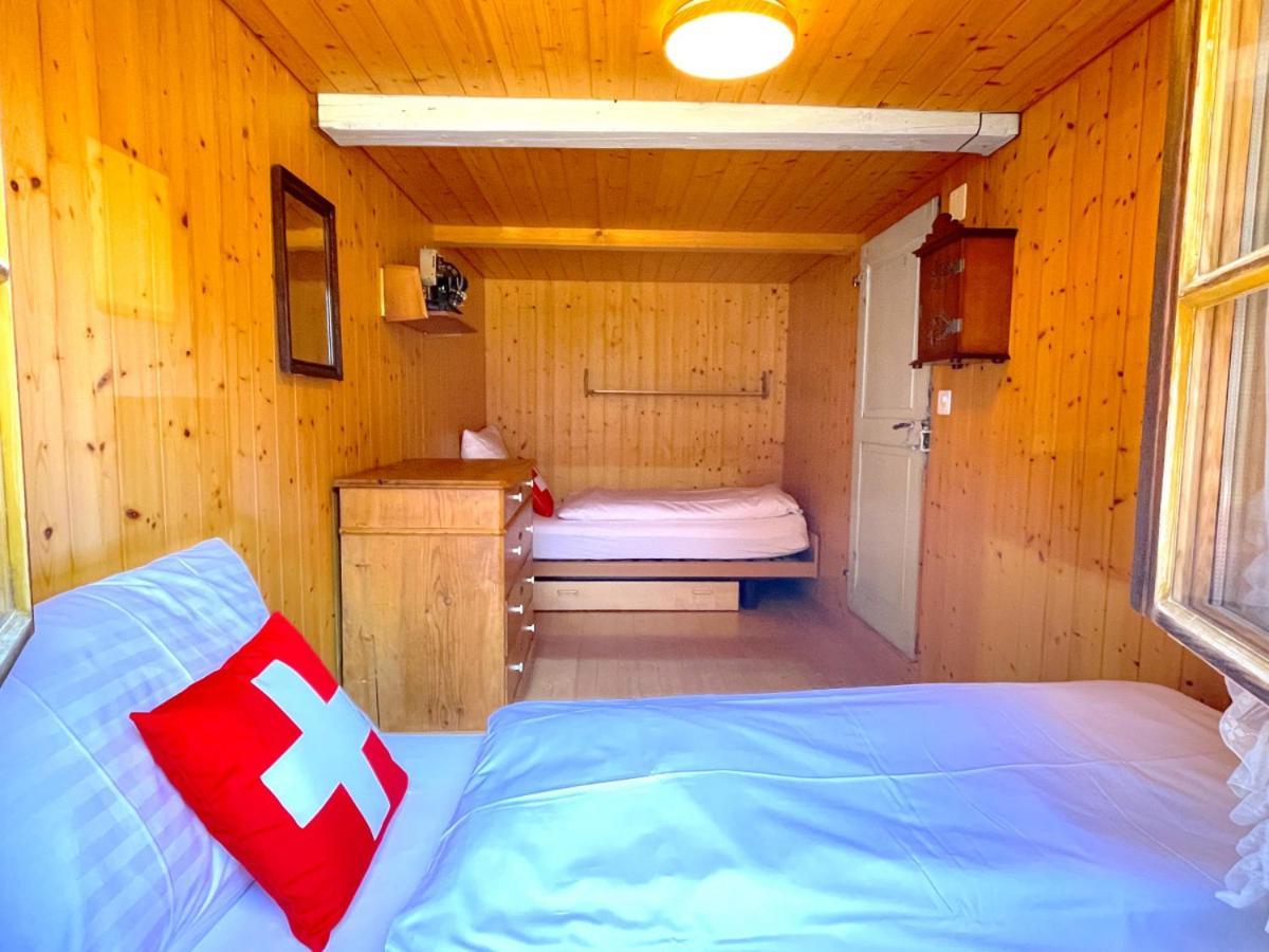 Swisshut Stunning Views Alps Lake - Chalet Erli Därligen 外观 照片