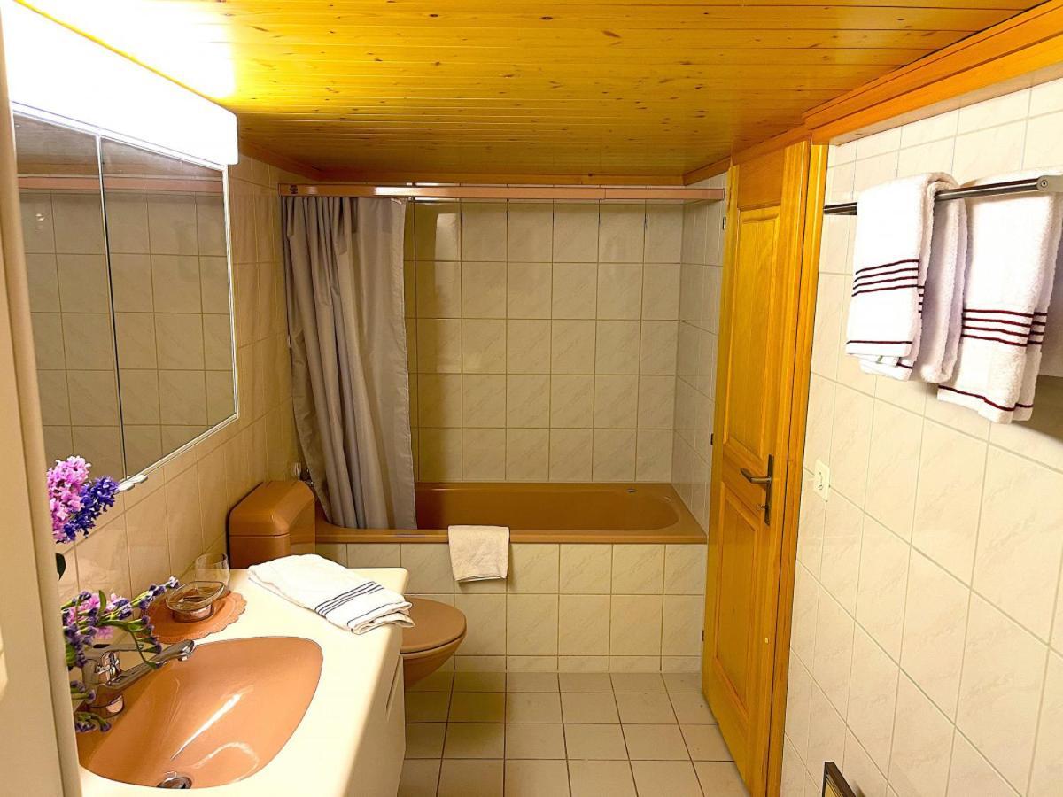 Swisshut Stunning Views Alps Lake - Chalet Erli Därligen 外观 照片