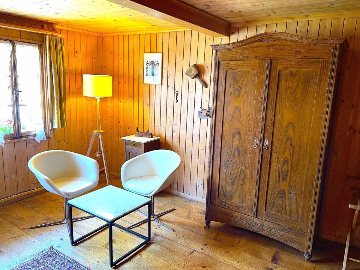 Swisshut Stunning Views Alps Lake - Chalet Erli Därligen 外观 照片