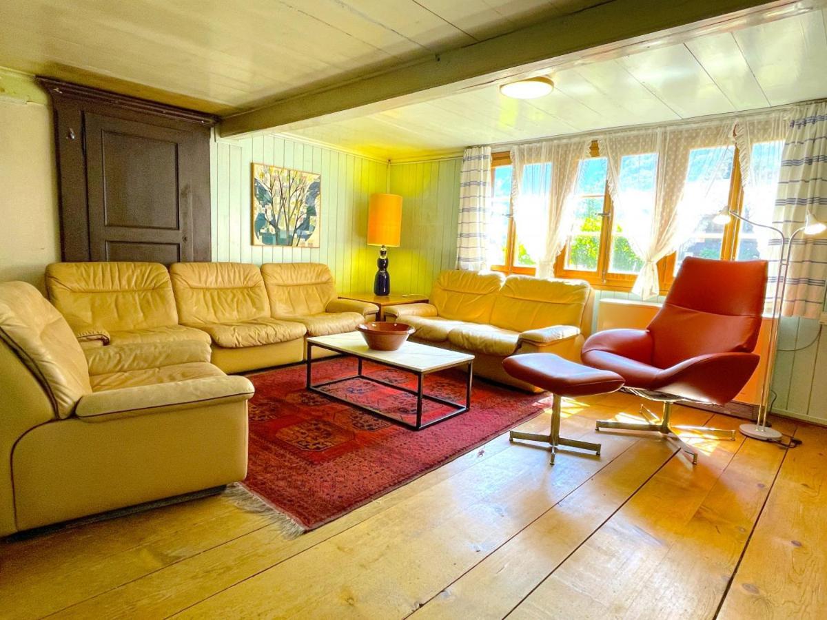 Swisshut Stunning Views Alps Lake - Chalet Erli Därligen 外观 照片