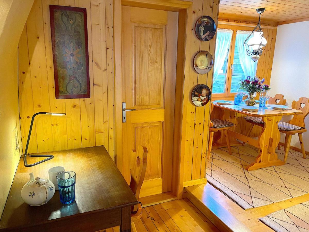 Swisshut Stunning Views Alps Lake - Chalet Erli Därligen 外观 照片